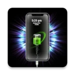 battery charging animation 3d android application logo